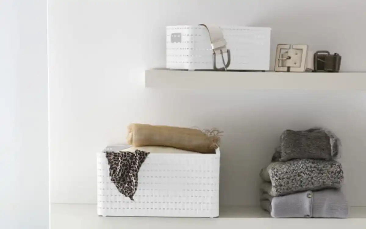 Bild 3 von Korb Country, weiß, 18 l