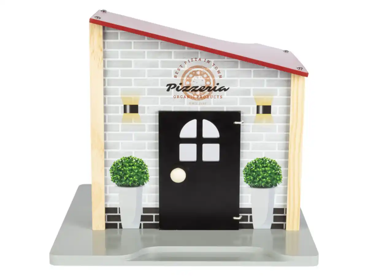 Bild 4 von Playtive Puppenhaus Spielset, aus Echtholz