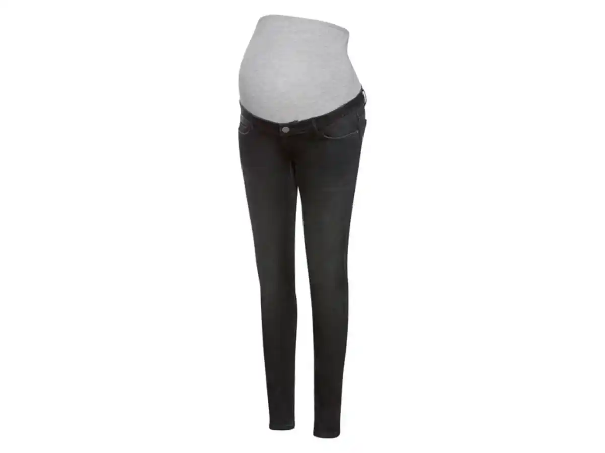 Bild 4 von esmara® Damen-Umstandsjeans, Super Skinny Fit, mit niedriger Leibhöhe