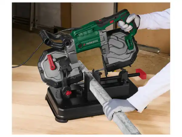 Bild 2 von PARKSIDE® Metallbandsäge »PMB 1100 B2«, mit Untergestell, 290 min-¹
