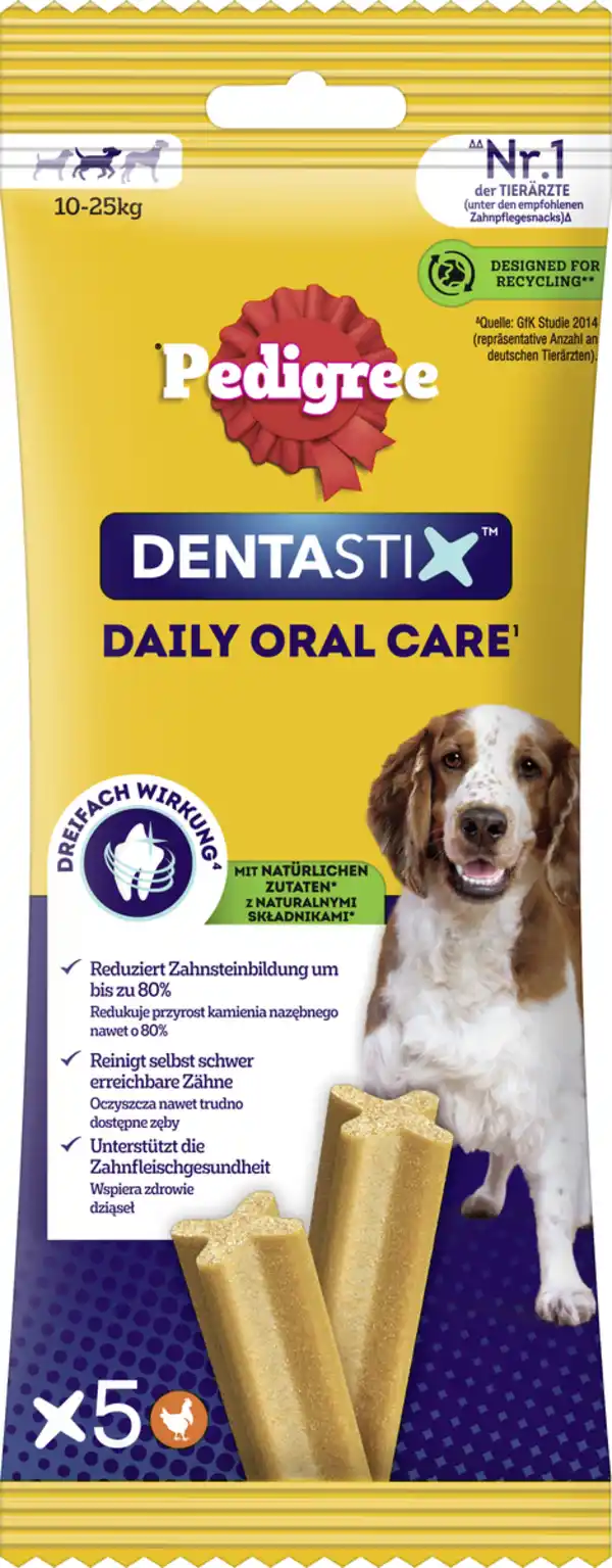 Bild 1 von Pedigree Dentastix Adult Daily Oral Care Hundesnack 5 Stück