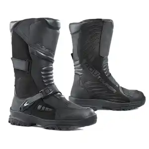 ADV Tourer Lederstiefel Schwarz