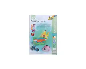 Folia Kreativpack Tonpapier & Fotokarton 23 x 33cm 50 Blatt