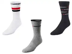 PARKSIDE® Herren Socken, hoher Baumwollanteil