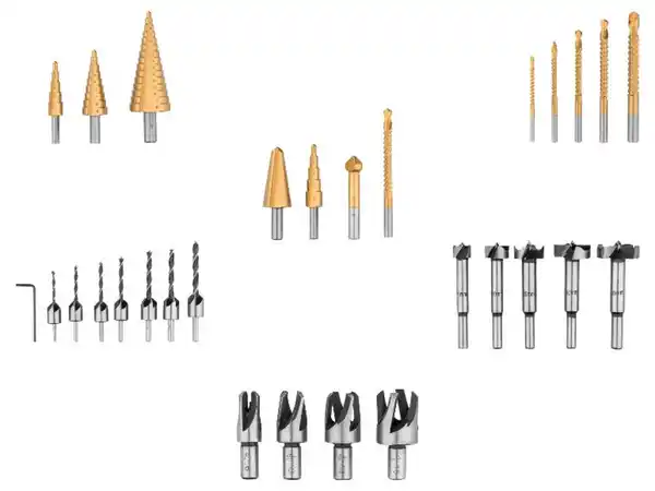 Bild 1 von PARKSIDE® Spezialbohrerset »PSB 6 A1« aus Stahl