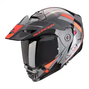 Scorpion EXO ADX-2 Schwarz Klapphelm