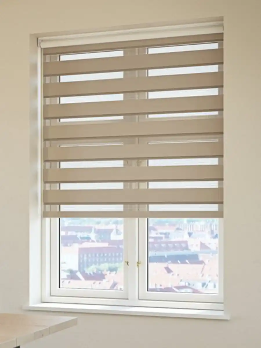 Bild 1 von Doppelrollo FEMRIS 90x180cm taupe