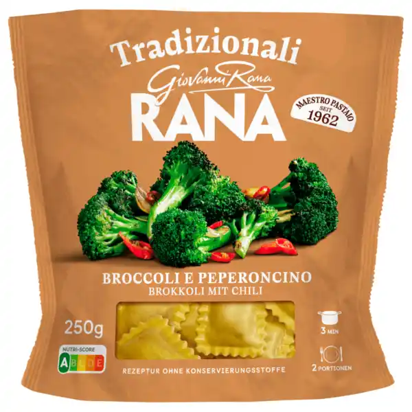 Bild 1 von Giovanni Rana Ravioli Brokkoli mit Chili 250g