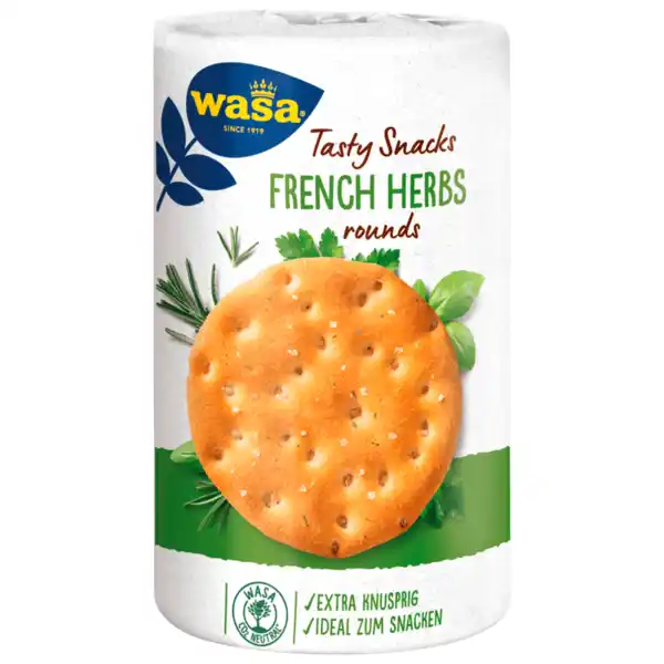 Bild 1 von Wasa Tasty Snacks French Herbs 205g