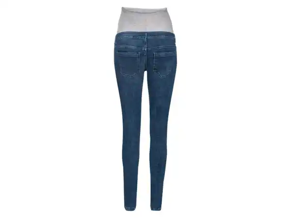 Bild 3 von esmara® Damen-Umstandsjeans, Super Skinny Fit, mit niedriger Leibhöhe