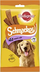 Pedigree Schmackos 144 g 4 Sorten Inhalt: 20 Stück