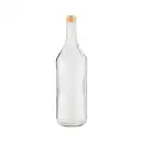 Bild 1 von Glasflasche mit Schraubdeckel, 1 Liter