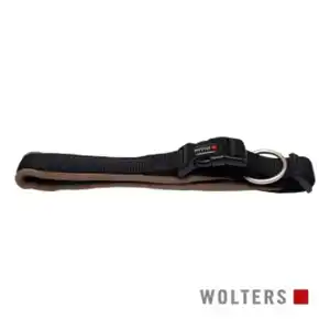 Wolters Halsband Professional Comfort schwarz/ braun 60 cm, 65 cm, 3,5 cm