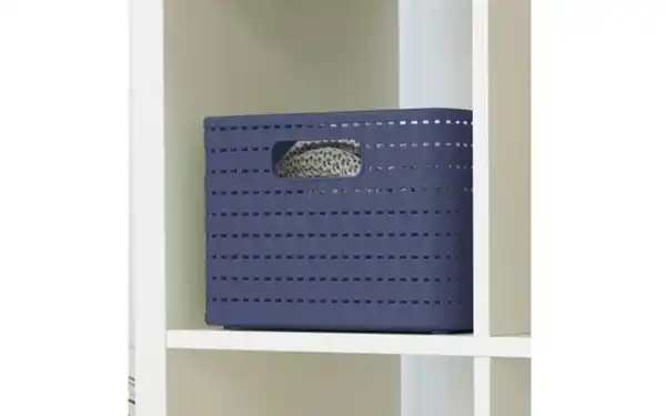 Bild 2 von Korb Country in iris dunkelblau gedeckt, 18 l