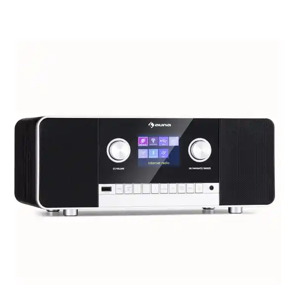 Bild 1 von Connect 120 MKII Internetradio Bluetooth WLAN DAB/DAB+ USB AUX Schwarz