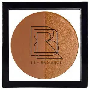 BE + Radiance - Set + Glow Probiotic Powder + Highlighter Puder 10 g 60 - DEEP /WARM + WARM COPPER