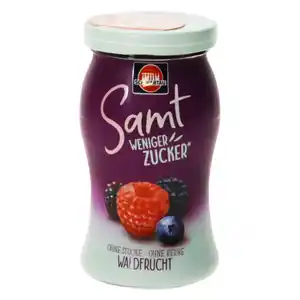 Schwartau Samt weniger Zucker Waldfrucht