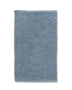 Badematte, 50 x 85 cm, Chenille, eisblau