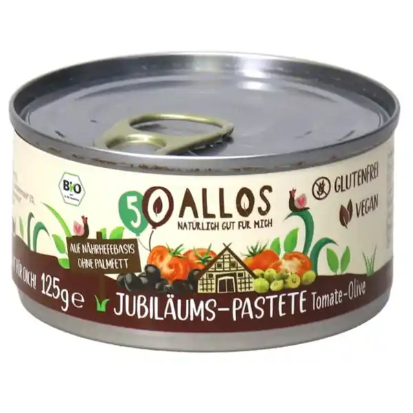 Bild 1 von 2 x BIO Jubiläums-Pastete Tomate-Olive