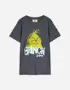 Bild 1 von Kinder T-Shirt - Grinch - dunkelgrau