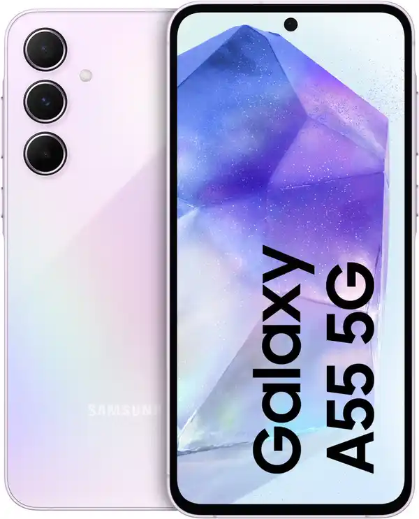 Bild 1 von Galaxy A55 5G (128GB) EU Smartphone awesome lilac