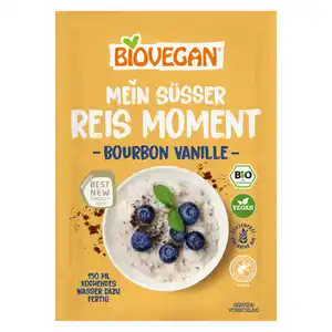 Biovegan 2 x BIO Reis-Dessert mit Bourbon Vanille