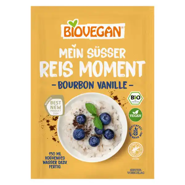 Bild 1 von Biovegan 2 x BIO Reis-Dessert mit Bourbon Vanille