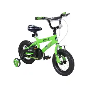 Actionbikes Kinderfahrrad Zombie 12 Zoll, V-Brake-Bremsen, höhenverstellbar, Stützräder, Reflektoren