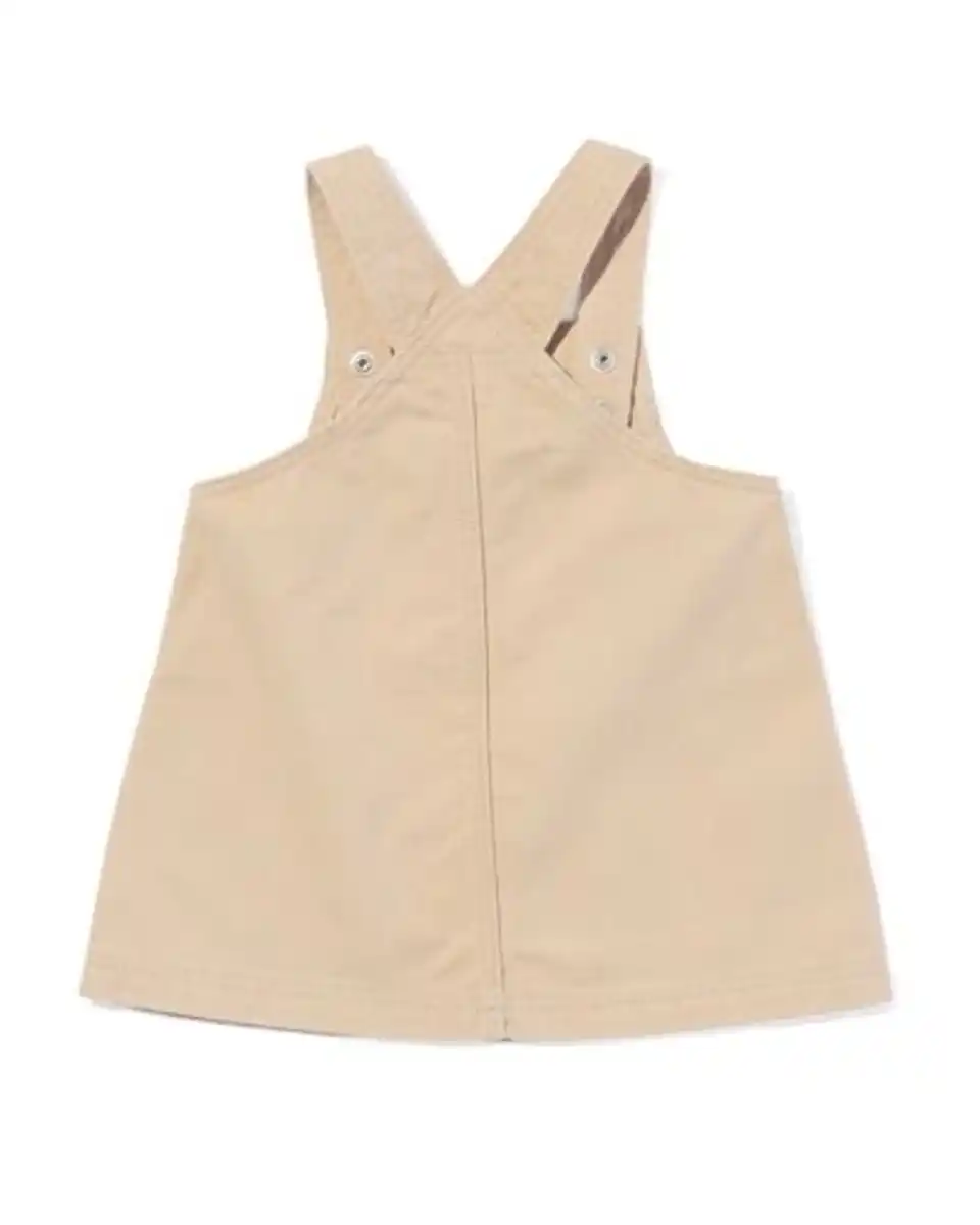 Bild 2 von Baby Jeanskleid sandfarben