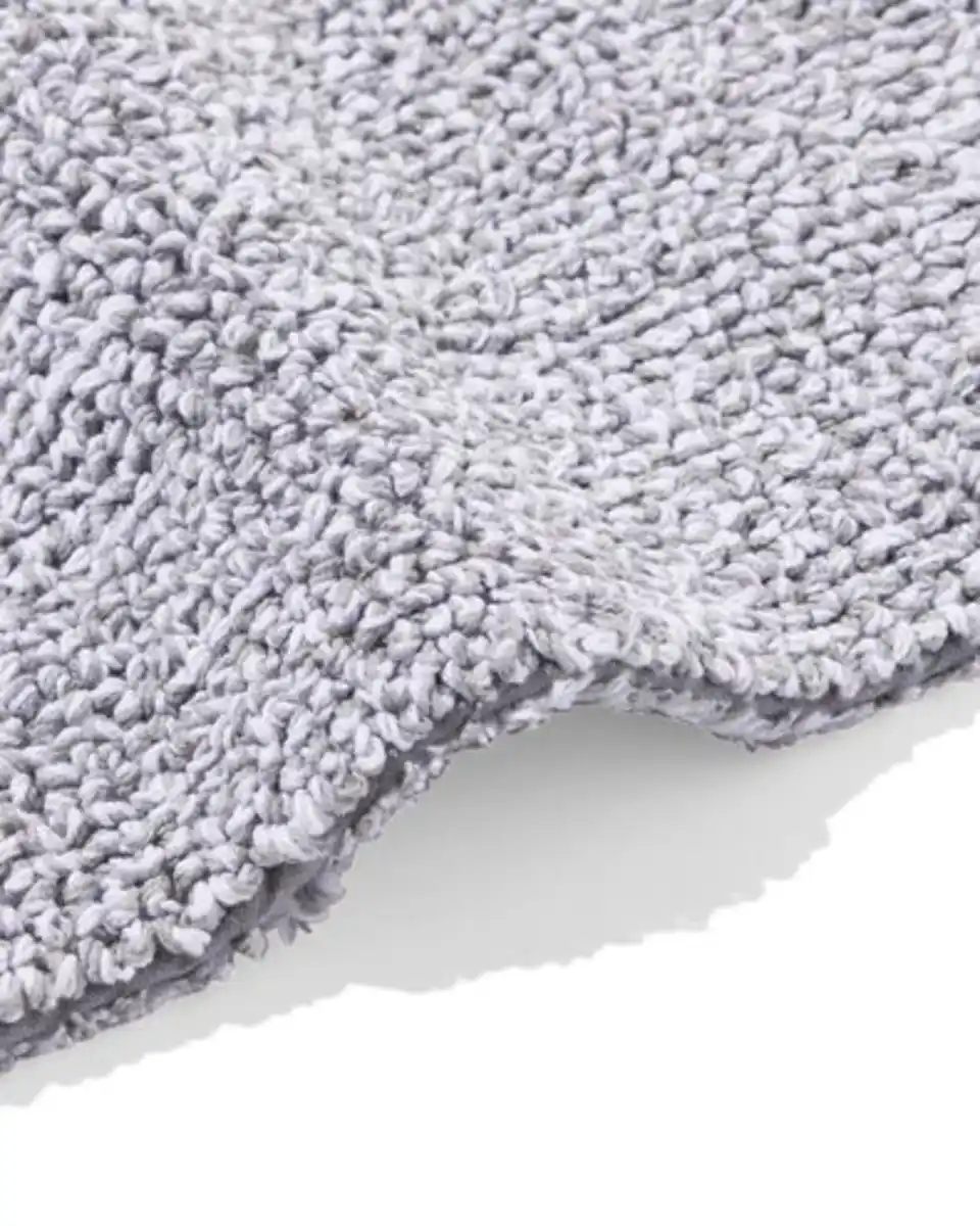 Bild 3 von Badematte – 50 x 85 cm – extraweiche Hotelqualität – hellgrau