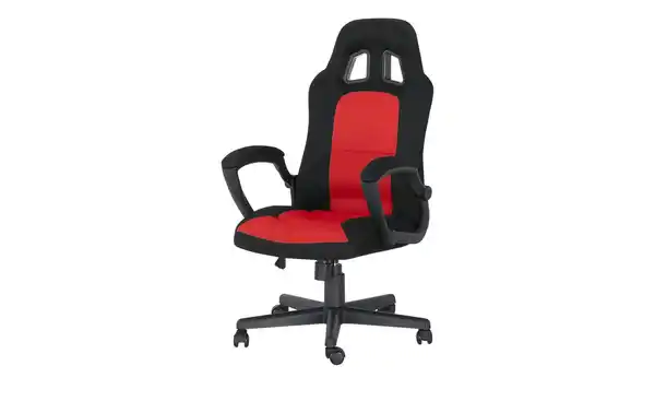 Bild 1 von Drehstuhl  Murr ¦ rot ¦ Maße (cm): B: 70 H: 112 T: 70 Büro > Bürostühle > Gamingstühle - Sconto