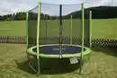 Bild 1 von STAMM SPORTS Gartentrampolin, Ø 244 cm, Anti-Roll-Over-Schutz, farbig verkleidete Netzpfosten