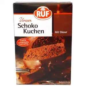 Ruf Backmischung Schoko Kuchen