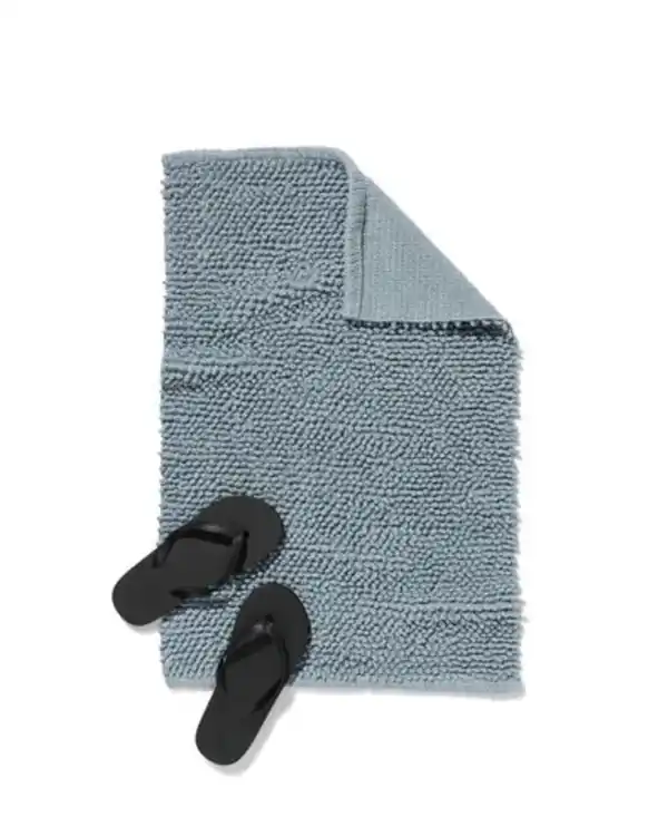 Bild 2 von Badematte, 50 x 80 cm, Chenille, eisblau