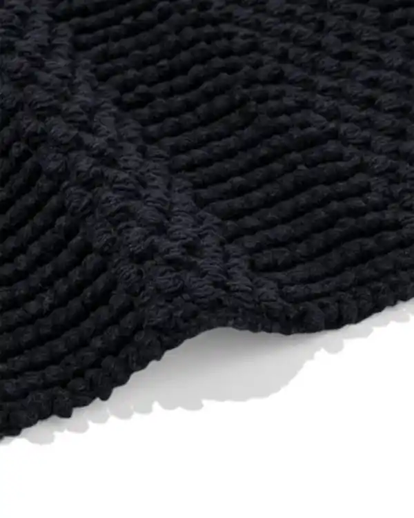 Bild 3 von Badematte, 50 x 80 cm, Streifen, schwarz