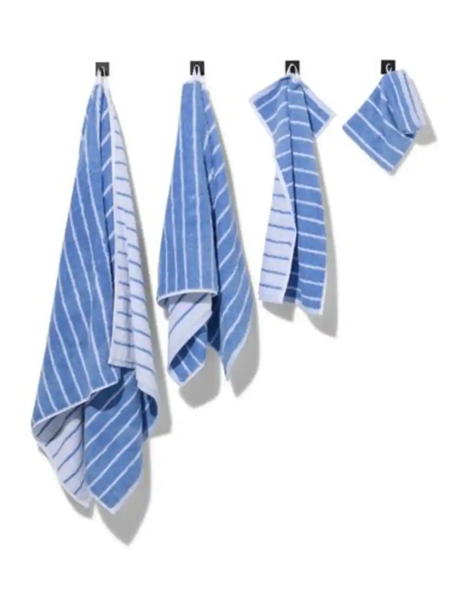 Bild 4 von Gestreifter Waschlappen schwere Qualität