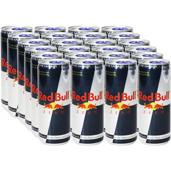 Bild 1 von Red Bull Zero, 24er Pack (EINWEG) zzgl. Pfand