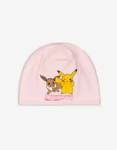 Kinder Beanie - Pokémon - rosa