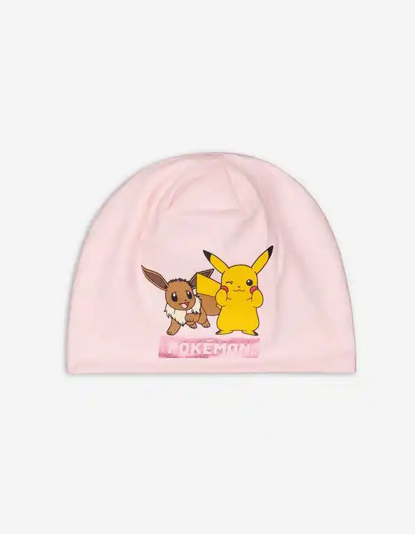 Bild 1 von Kinder Beanie - Pokémon - rosa