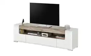 TV-Lowboard  La Vita ¦ weiß ¦ Maße (cm): B: 190 H: 52 T: 45 Tische > HiFi & TV-Tische - Sconto