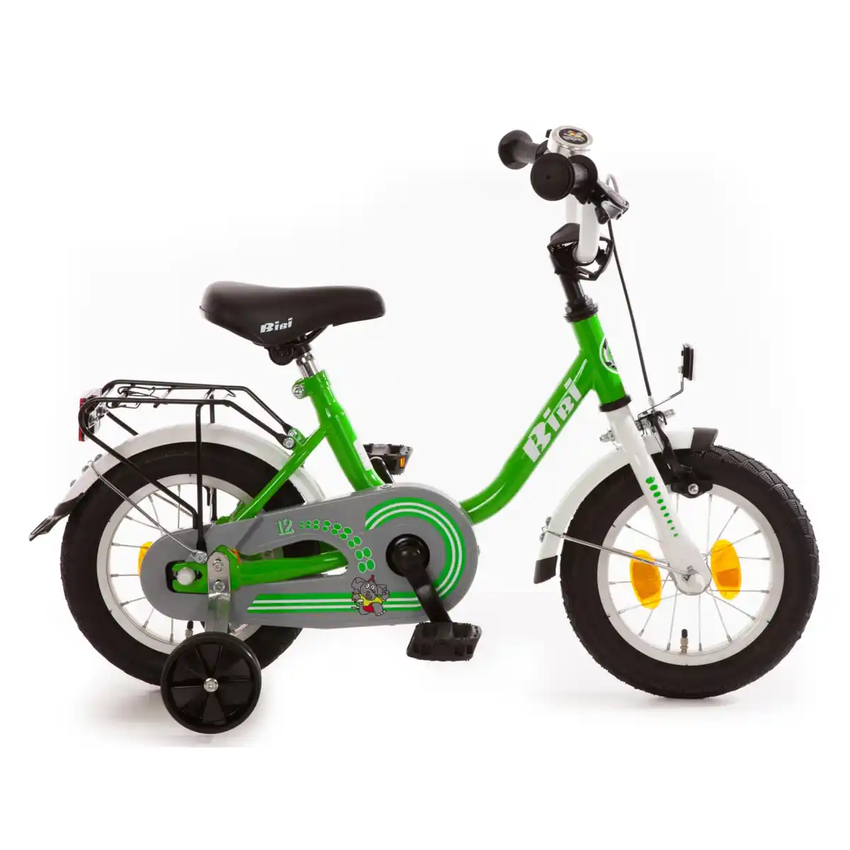 Bild 1 von Bachtenkirch Kinderfahrrad "BiBi" grün/weiß 12,5"