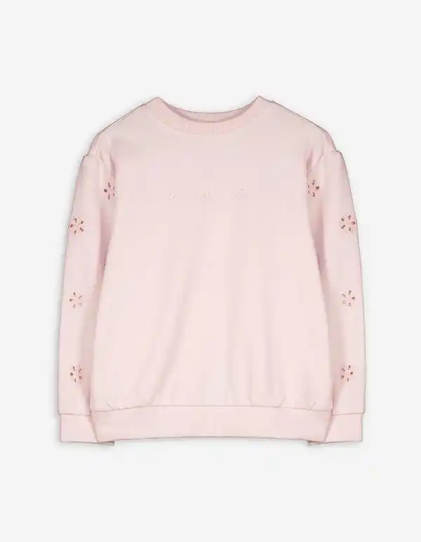 Bild 1 von Kinder Pullover - Cut-Outs - rosa