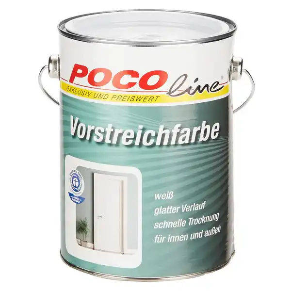 Bild 1 von POCOline Acryl Vorstreichfarbe weiß matt ca. 2,5 l