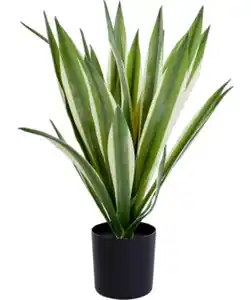 Kunstpflanze Yucca, ca. 45 cm, grün