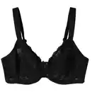 Bild 1 von Damen Minimizer-BH aus Spitze SCHWARZ
