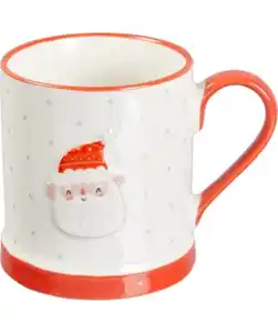 Tasse Weihnachten, verschiedene Ausführungen, rot