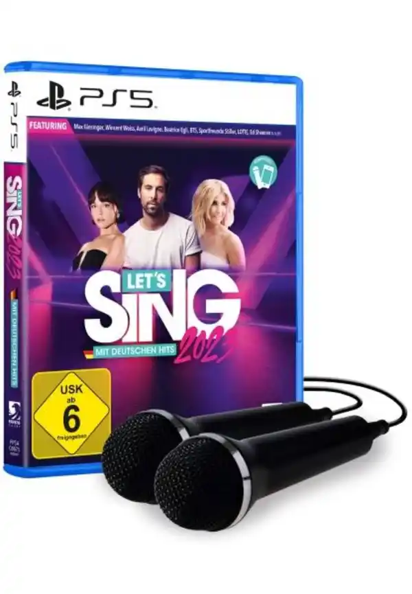 Bild 1 von Let's Sing 2023 German Version [+ 2 Mics] PS5-Spiel