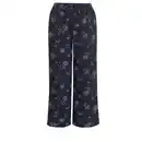 Bild 1 von Damen Culotte mit Blumen-Muster DUNKELBLAU