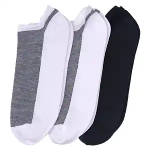 3 Paar Herren Sneaker-Socken im Set WEISS / DUNKELBLAU