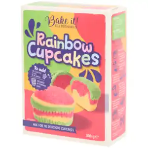 Bake it! Einhorn/Regenbogen-Cupcakes